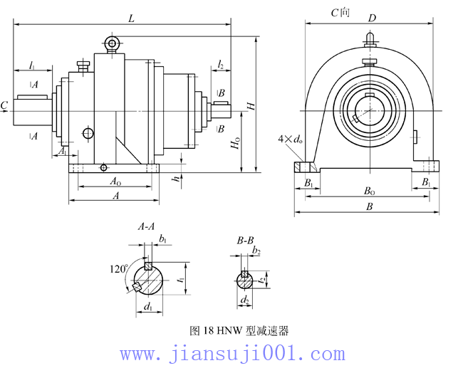 H型星輪減速機(jī)JB/T8712-1998