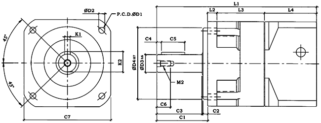 PHT行星式減速機(jī)